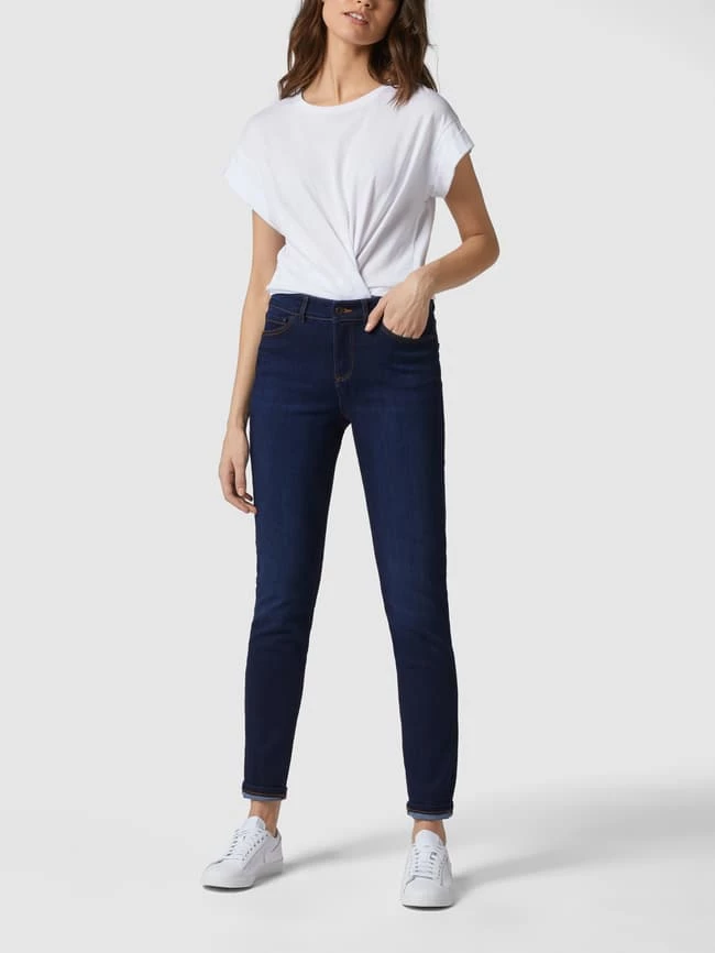 Christian Berg Woman Light Stone Washed Skinny Fit Jeans - Blau 3 Christian Berg Woman Light Stone Washed Skinny Fit Jeans - Blau