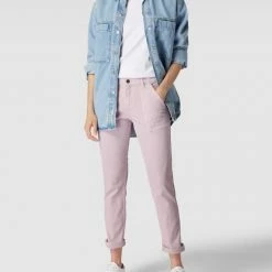 Bash Hose Mit Seitlichen Eingrifftaschen - Altrosa