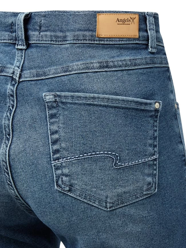 Angels Regular Fit Jeans Mit Label-Patch - Blau 7 Angels Regular Fit Jeans Mit Label-Patch - Blau – Bild 5