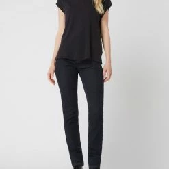 Angels Regular Fit Jeans Mit Label-Patch - Marineblau