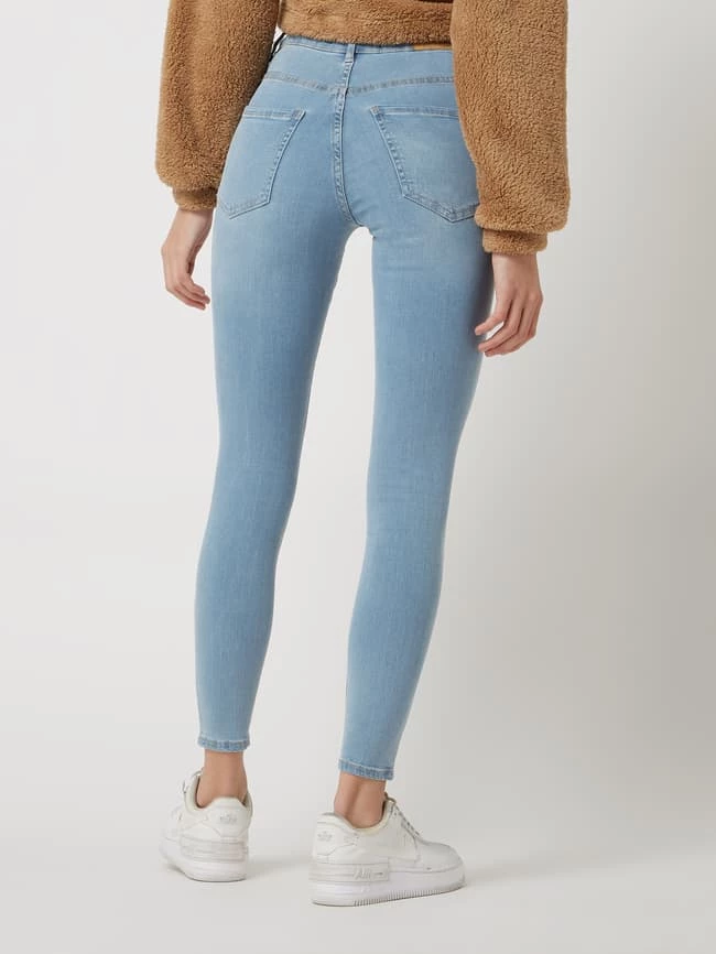 Gina Tricot Skinny Fit High Waist Jeans Mit Stretch-Anteil Modell 'Molly' - Hellblau 7 Gina Tricot Skinny Fit High Waist Jeans Mit Stretch-Anteil Modell 'Molly' - Hellblau – Bild 5