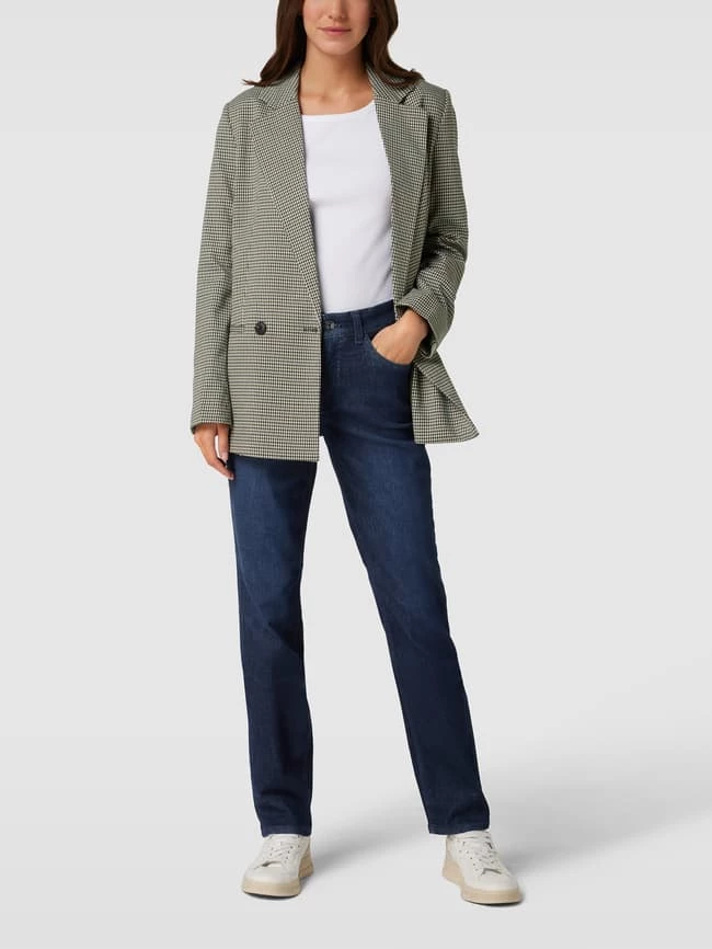 MAC Jeans Mit Label-Stitching Modell 'Melanie' - Blau 3 MAC Jeans Mit Label-Stitching Modell 'Melanie' - Blau