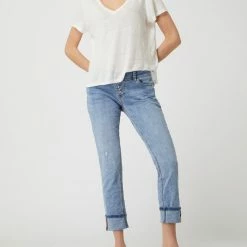 Buena Vista Jeans Mit Stretch-Anteil Modell 'Malibu' - Hellblau
