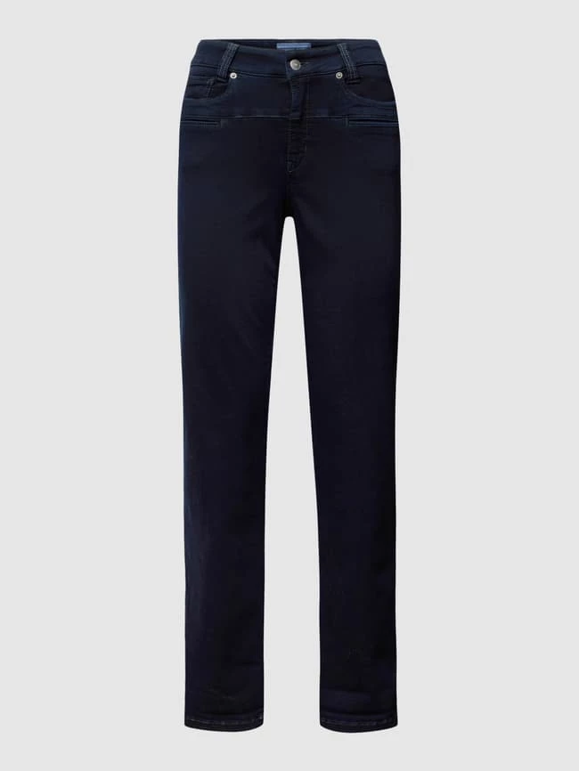 Cambio Jeans In 5-Pocket-Design Modell 'PEARLIE' - Dunkelblau 4 Cambio Jeans In 5-Pocket-Design Modell 'PEARLIE' - Dunkelblau – Bild 2