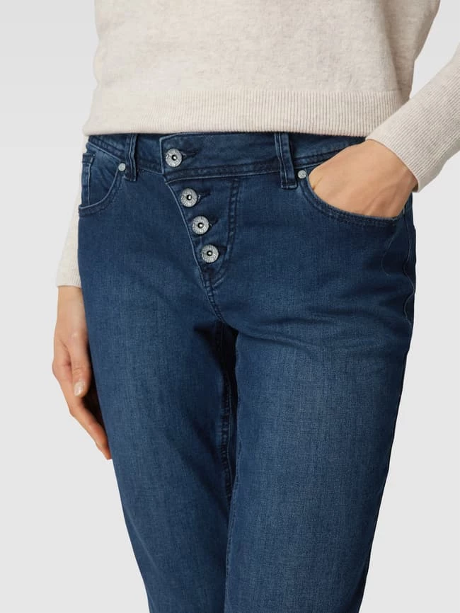 Buena Vista Skinny Fit Jeans Mit Stretch-Anteil Modell 'Malibu Strech Denim' - Marineblau 5 Buena Vista Skinny Fit Jeans Mit Stretch-Anteil Modell 'Malibu Strech Denim' - Marineblau – Bild 3