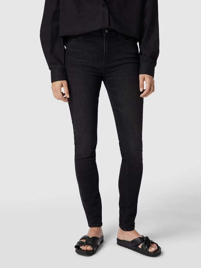 Karl Lagerfeld Skinny Fit Jeans Mit Label-Print - Dunkelgrau 6 Karl Lagerfeld Skinny Fit Jeans Mit Label-Print - Dunkelgrau – Bild 4