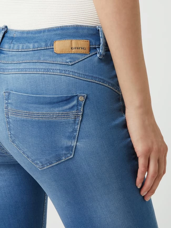 Gang Cropped Jeans Mit Stretch-Anteil Modell 'Nele' - Hellblau 5 Gang Cropped Jeans Mit Stretch-Anteil Modell 'Nele' - Hellblau – Bild 3