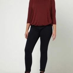 ONLY CARMAKOMA PLUS SIZE Skinny Fit High Waist Jeans Mit Stretch-Anteil - Dunkelblau