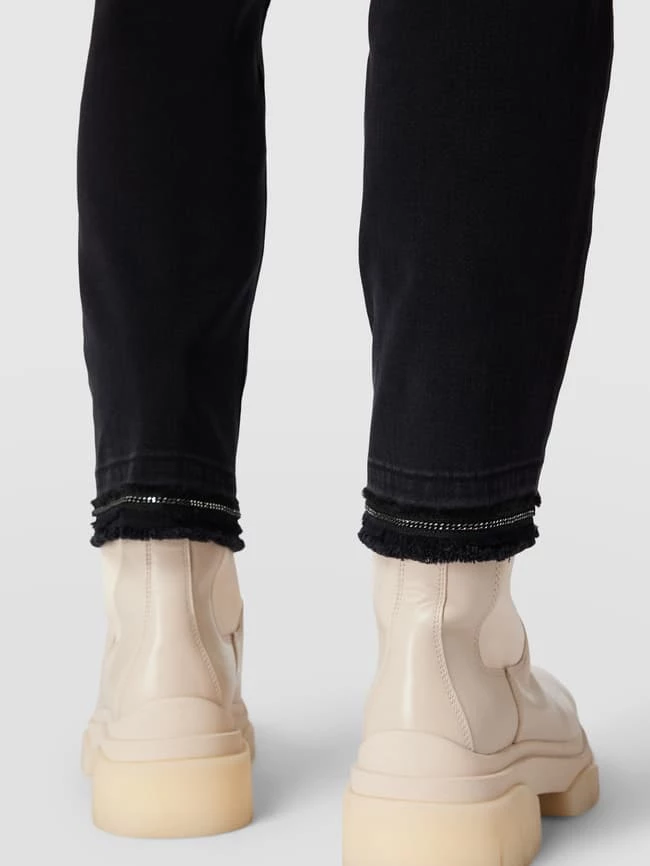 Cambio Jeans In 5-Pocket-Design Modell 'PINA' - Dunkelgrau 5 Cambio Jeans In 5-Pocket-Design Modell 'PINA' - Dunkelgrau – Bild 3