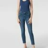 Christian Berg Woman Jeans Mit 5-Pocket-Design - Blau