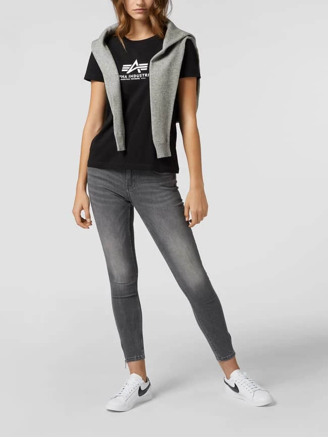 Only Skinny Fit Jeans Mit Stretch-Anteil Modell 'Kendell' - Mittelgrau 3 Only Skinny Fit Jeans Mit Stretch-Anteil Modell 'Kendell' - Mittelgrau