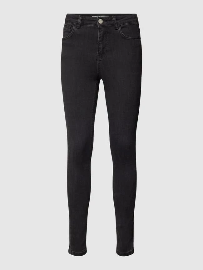 REVIEW High Waist Skinny Fit Jeans Mit Stretch-Anteil - Schwarz 4 REVIEW High Waist Skinny Fit Jeans Mit Stretch-Anteil - Schwarz – Bild 2