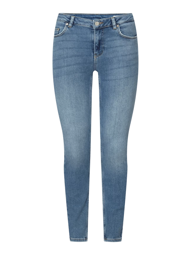 REVIEW Skinny Fit Jeans Mit Stretch-Anteil - Blau 3 REVIEW Skinny Fit Jeans Mit Stretch-Anteil - Blau