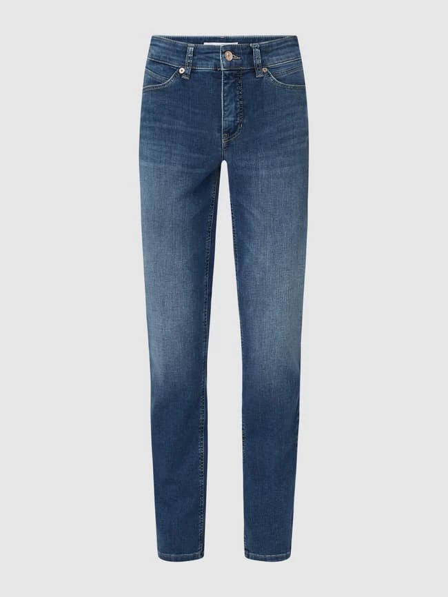 MAC Feminine Fit Jeans Mit Stretch-Anteil Modell 'Melanie' - Blau 3 MAC Feminine Fit Jeans Mit Stretch-Anteil Modell 'Melanie' - Blau