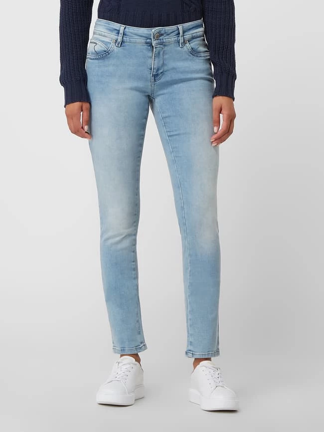 Blue Monkey Slim Fit Jeans Mit Stretch-Anteil Modell 'Laura' - Hellblau 6 Blue Monkey Slim Fit Jeans Mit Stretch-Anteil Modell 'Laura' - Hellblau – Bild 4
