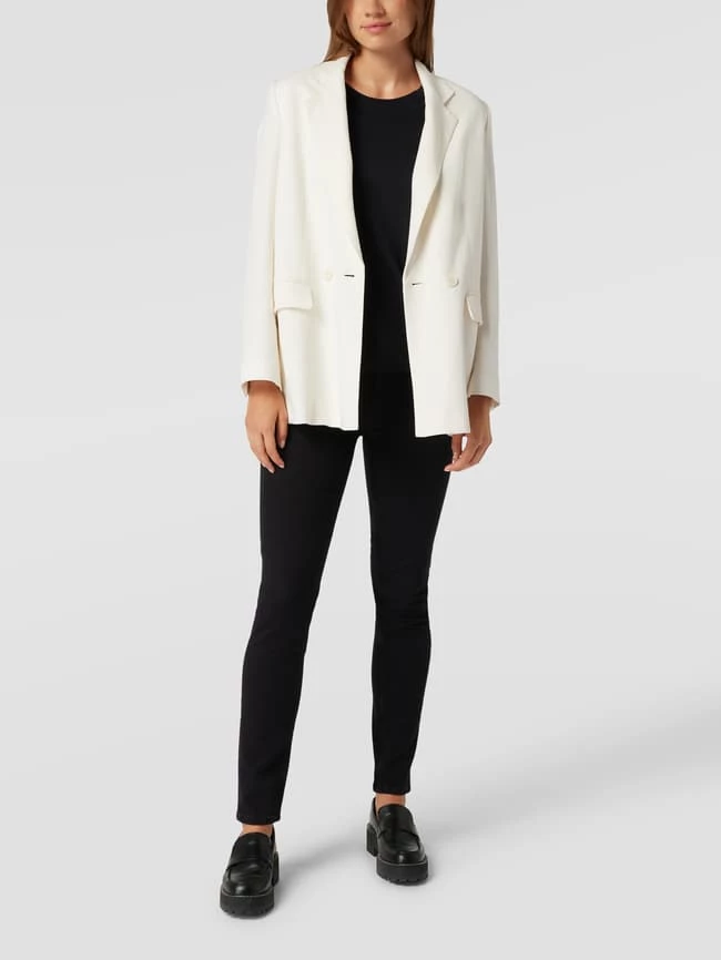 Marc O'Polo Jeans Mit Label-Patch Aus Leder Modell 'Skara' - Schwarz 3 Marc O'Polo Jeans Mit Label-Patch Aus Leder Modell 'Skara' - Schwarz