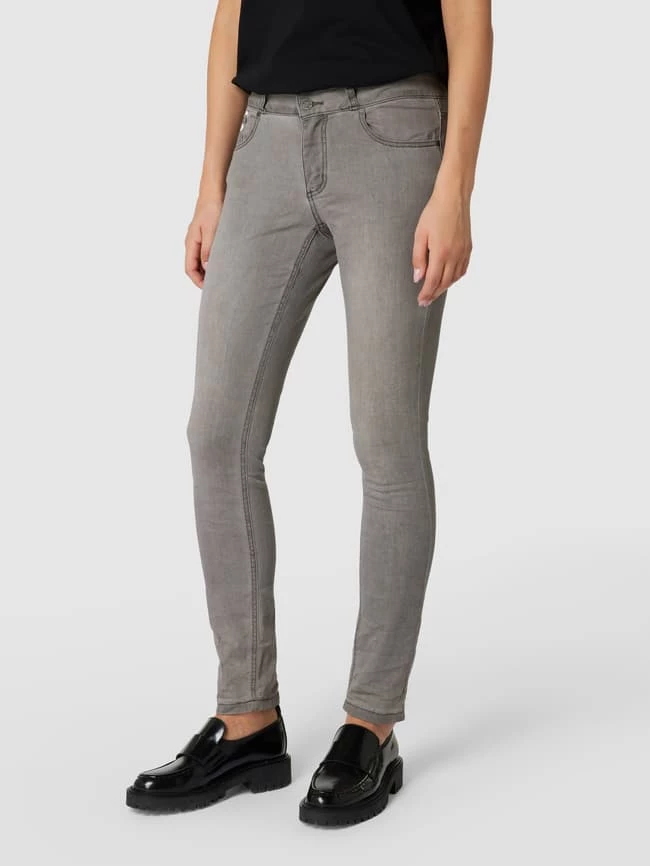 Buena Vista Slim Fit Jeans Mit Stretch-Anteil Modell 'Tummyless' - Hellgrau 6 Buena Vista Slim Fit Jeans Mit Stretch-Anteil Modell 'Tummyless' - Hellgrau – Bild 4