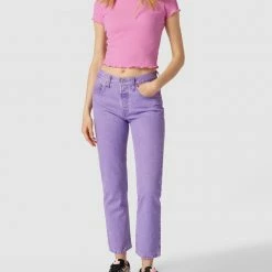 Levi's® Straight Fit Jeans Aus Baumwolle - Flieder