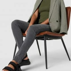 Brax Slim Fit Jeans Mit Label-Detail Modell 'Shakira' - Hellgrau