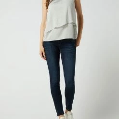 Gang Skinny Fit Jeans Mit Viskose-Anteil Modell 'Nikita' - Blau