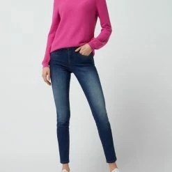 SALSA Jeans Skinny Fit Jeans Mit Stretch-Anteil Modell 'Push In Secret' - Dunkelblau