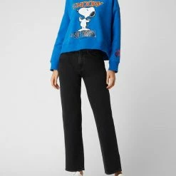 7 For All Mankind Shop 36 7 For All Mankind Straight Fit Jeans Mit Stretch-Anteil Modell 'Tall Logan Stovepipe' - Schwarz