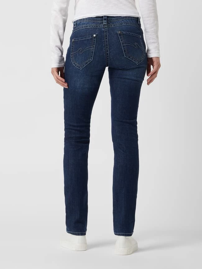 Blue Monkey Slim Fit Jeans Mit Stretch-Anteil Modell 'Laura' - Blau 7 Blue Monkey Slim Fit Jeans Mit Stretch-Anteil Modell 'Laura' - Blau – Bild 5